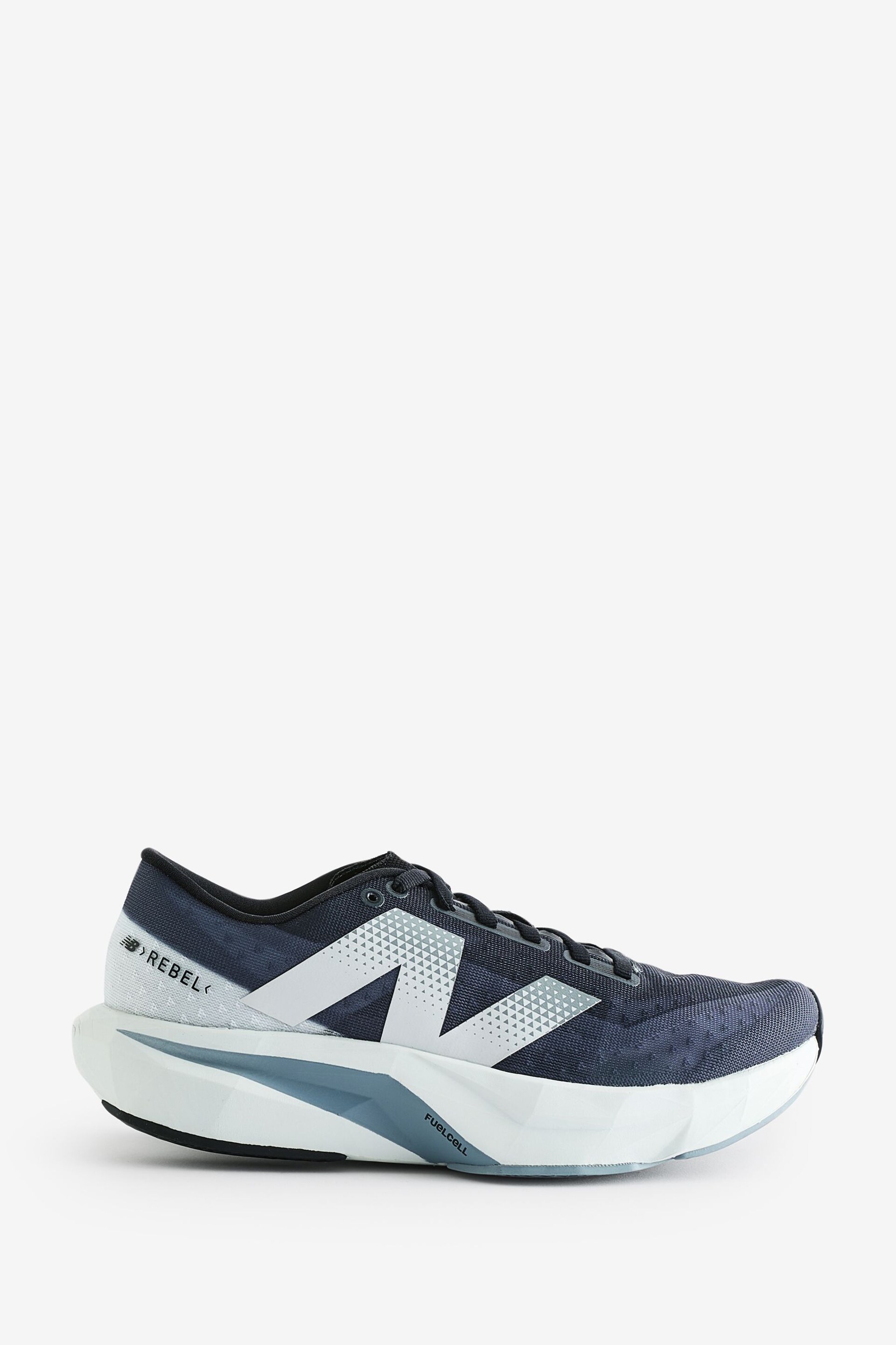 New Balance Grey Womens Fuelcell Rebel Trainers - Image 1 of 10