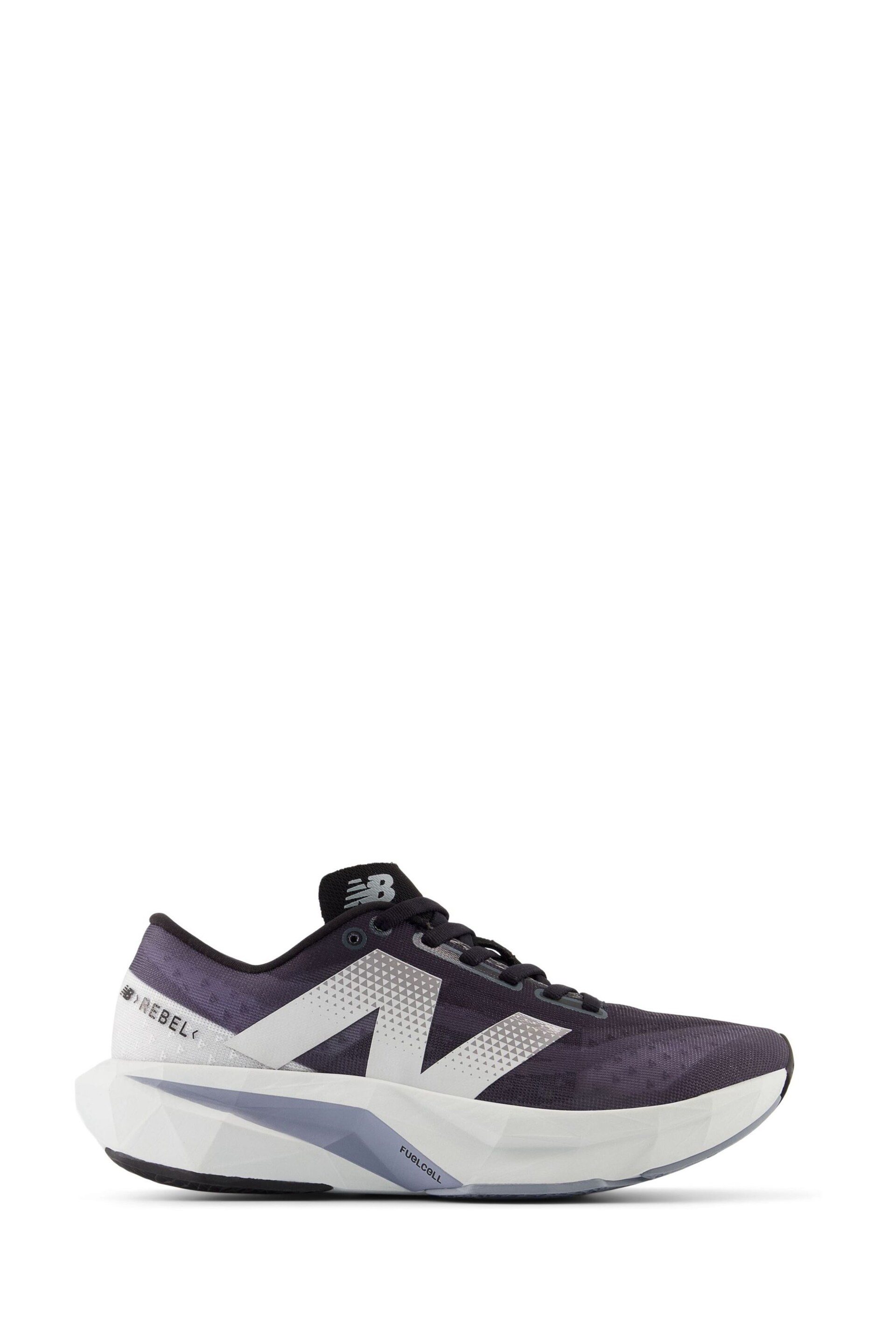 New Balance Grey Womens Fuelcell Rebel Trainers - Image 4 of 10