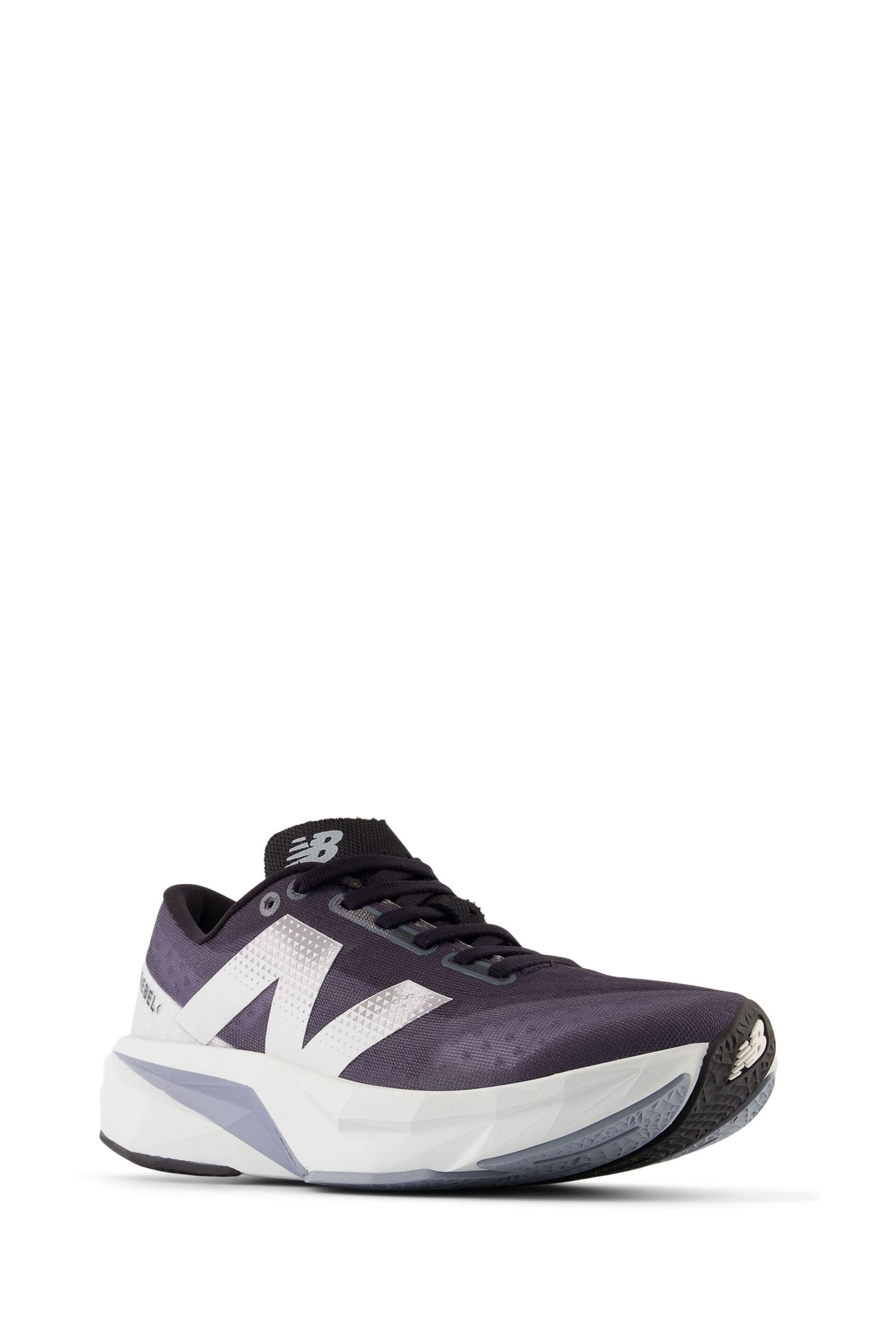New Balance Grey Womens Fuelcell Rebel Trainers - Image 6 of 10