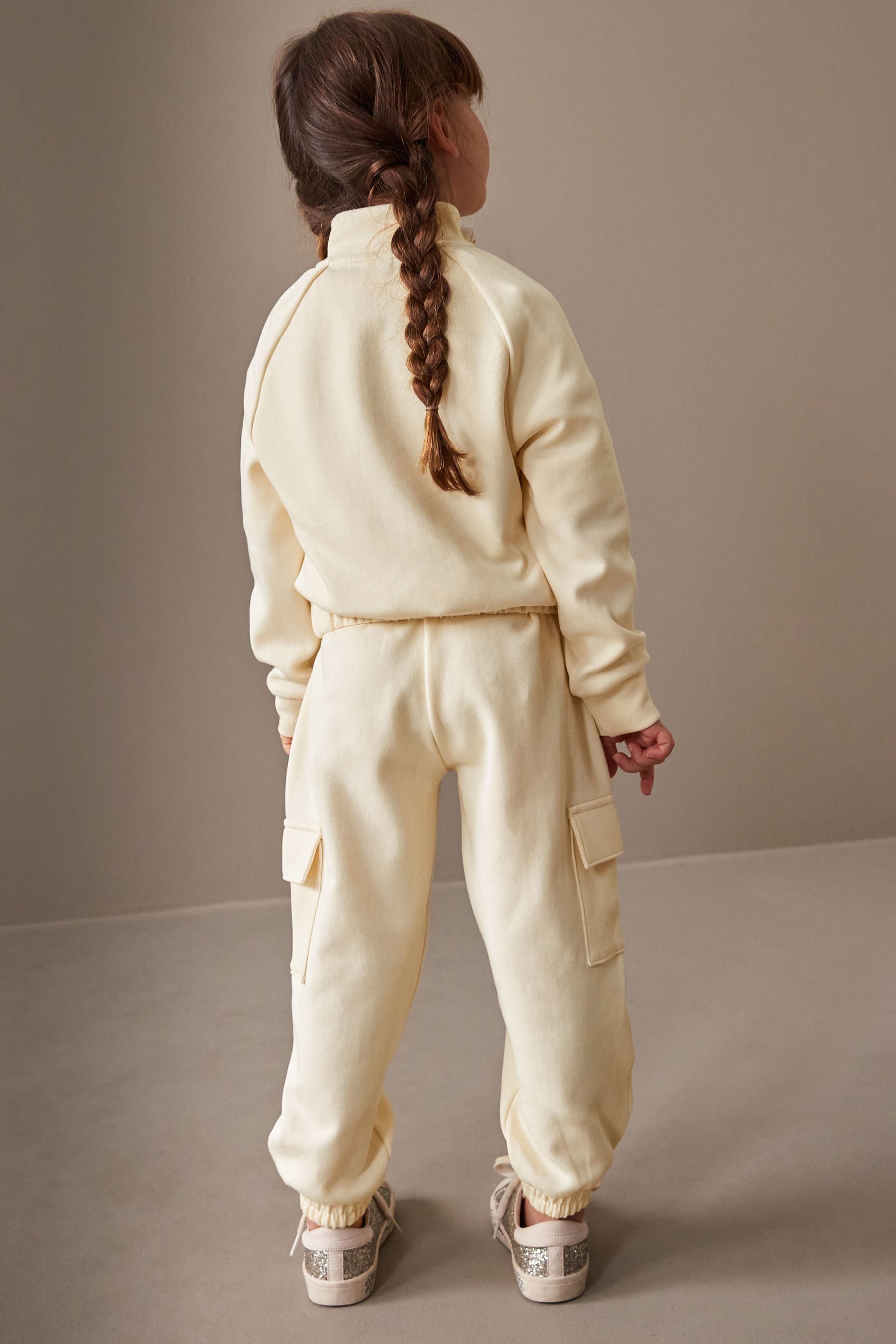 Cargo zip joggers online
