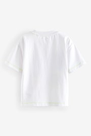 White/Green 100% Cotton Short Sleeve Character T-Shirt (3mths-7yrs) - Image 5 of 6