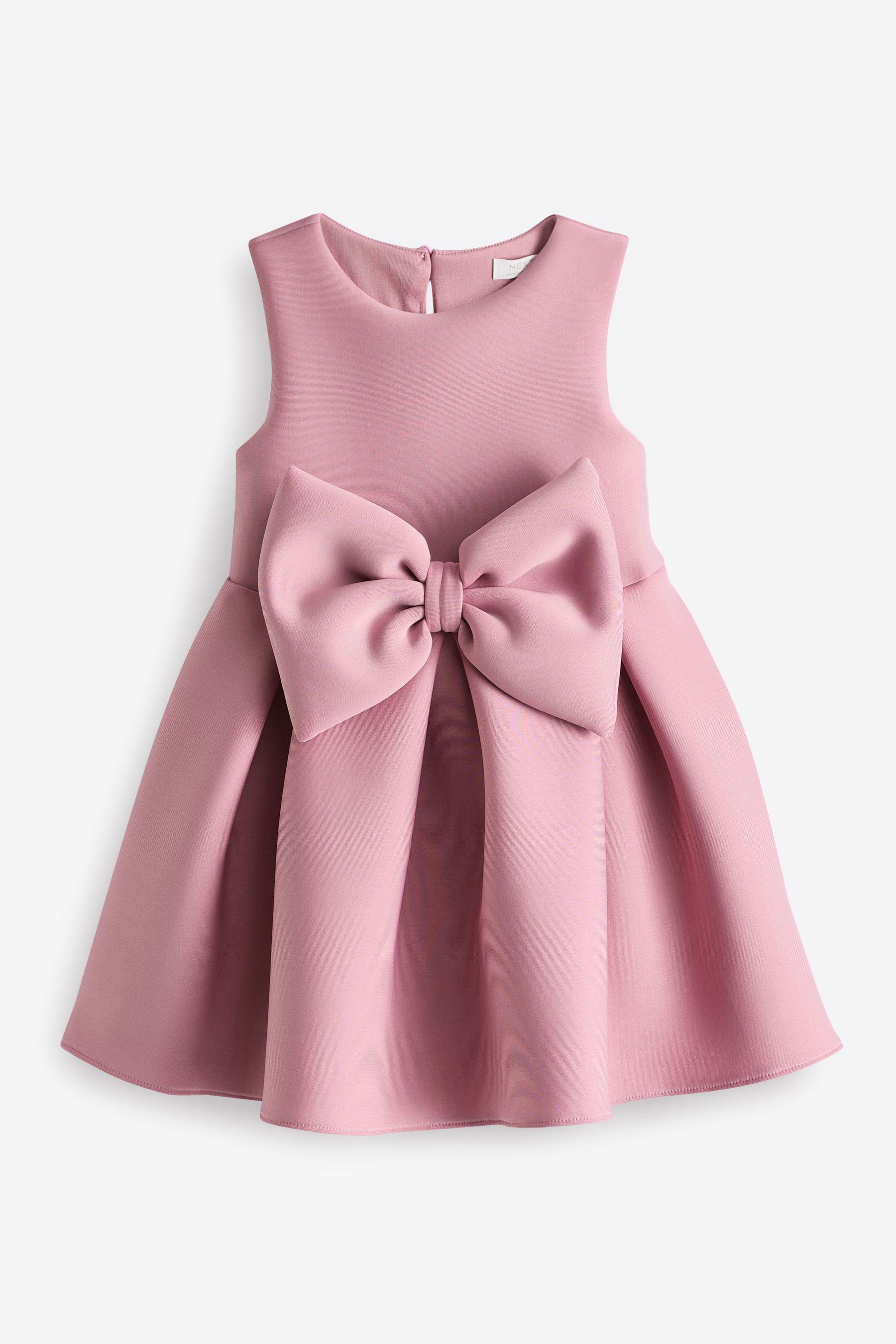 Buy Bright Pink Bow Party Dress 3mths 7yrs from Next Luxembourg