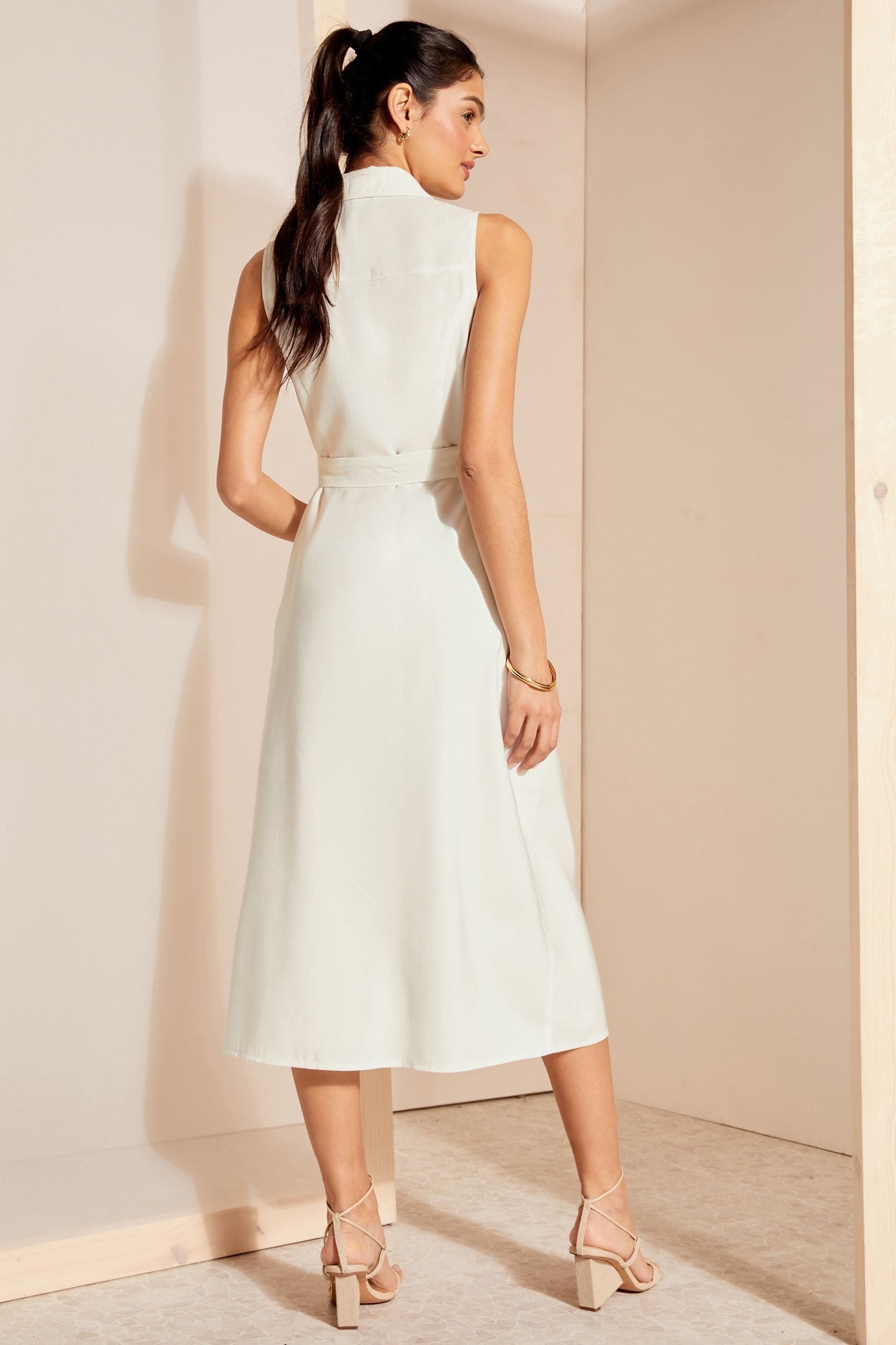 Double breasted midi dress deals
