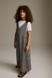 Black/White Spot Jumpsuit And T-Shirt Set (3-16yrs) - Image 2 of 9