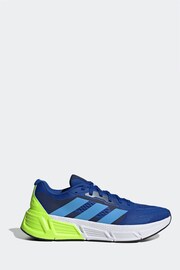 adidas Blue Questar Trainer - Image 1 of 8