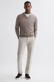 Reiss Woodsmoke Earl Merino Wool Jumper - Image 3 of 5