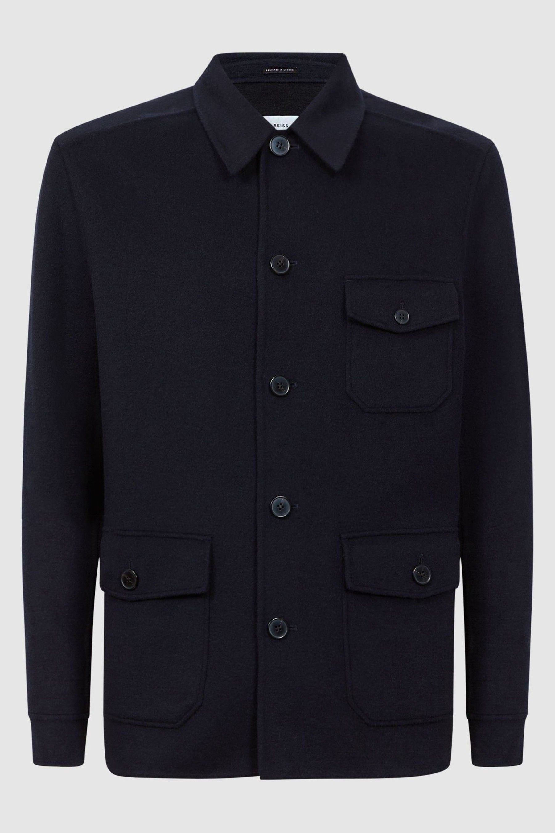 Wool button up jacket new arrivals