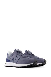 New Balance Blue Mens 327 Trainers - Image 5 of 11