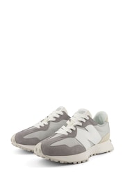 New Balance Grey 327 Trainers - Image 6 of 12