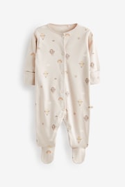 Neutral Baby Cotton Sleepsuits 5 Pack (0-2yrs) - Image 14 of 15