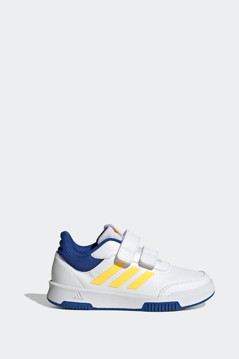 adidas Blue/Yellow Tensaur Hook and Loop Shoes - Image 9 of 9