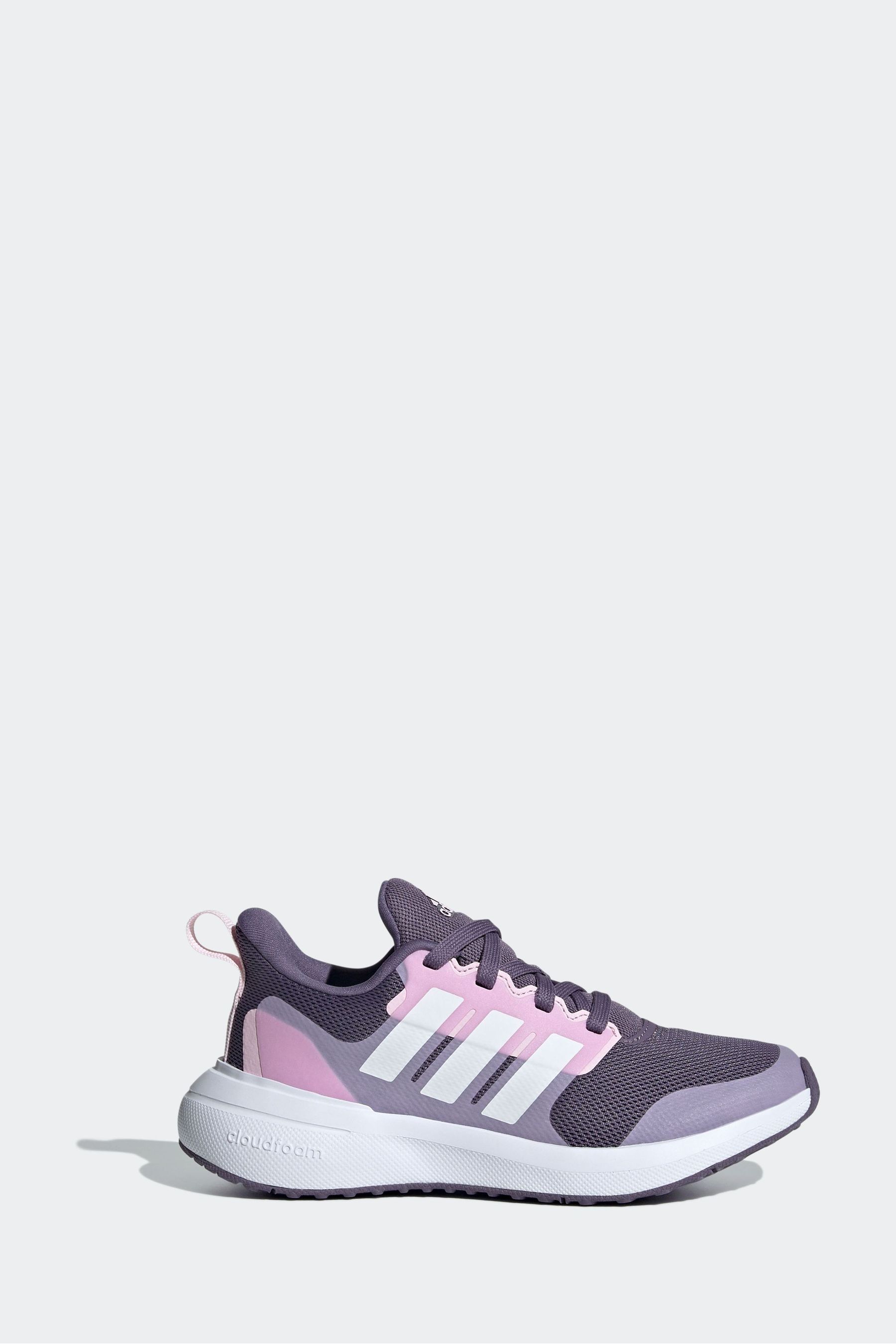 Adidas cloudfoam purple hot sale