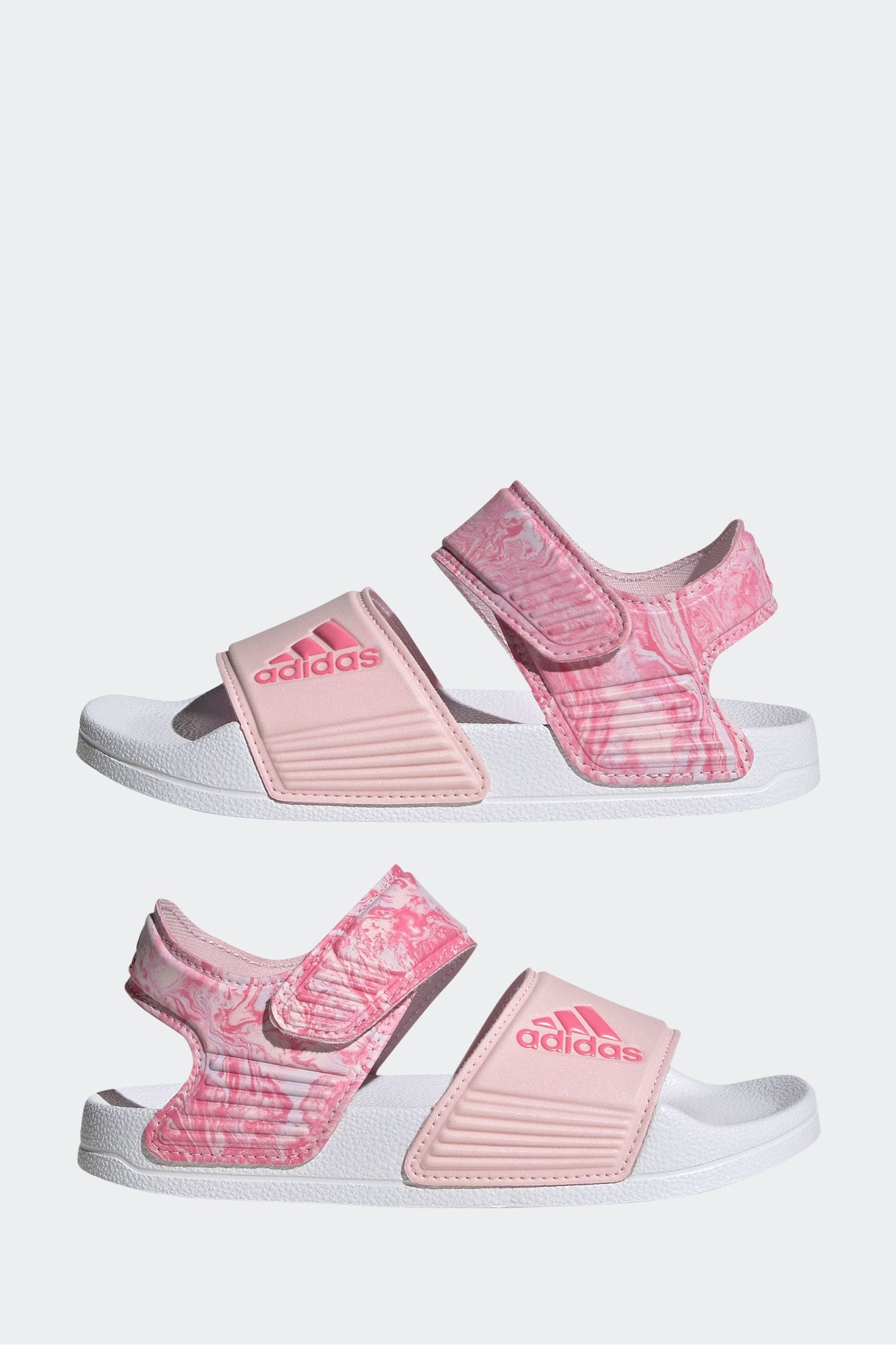 Buy adidas Pink Adilette Kids Sandals from the Next UK online shop