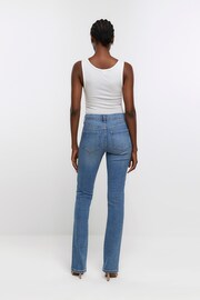 River Island Blue Slim Straight Non-Stretch Jeans - Image 2 of 7