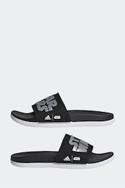adidas Black Adilette Comfort Star Wars Sandals - Image 5 of 9