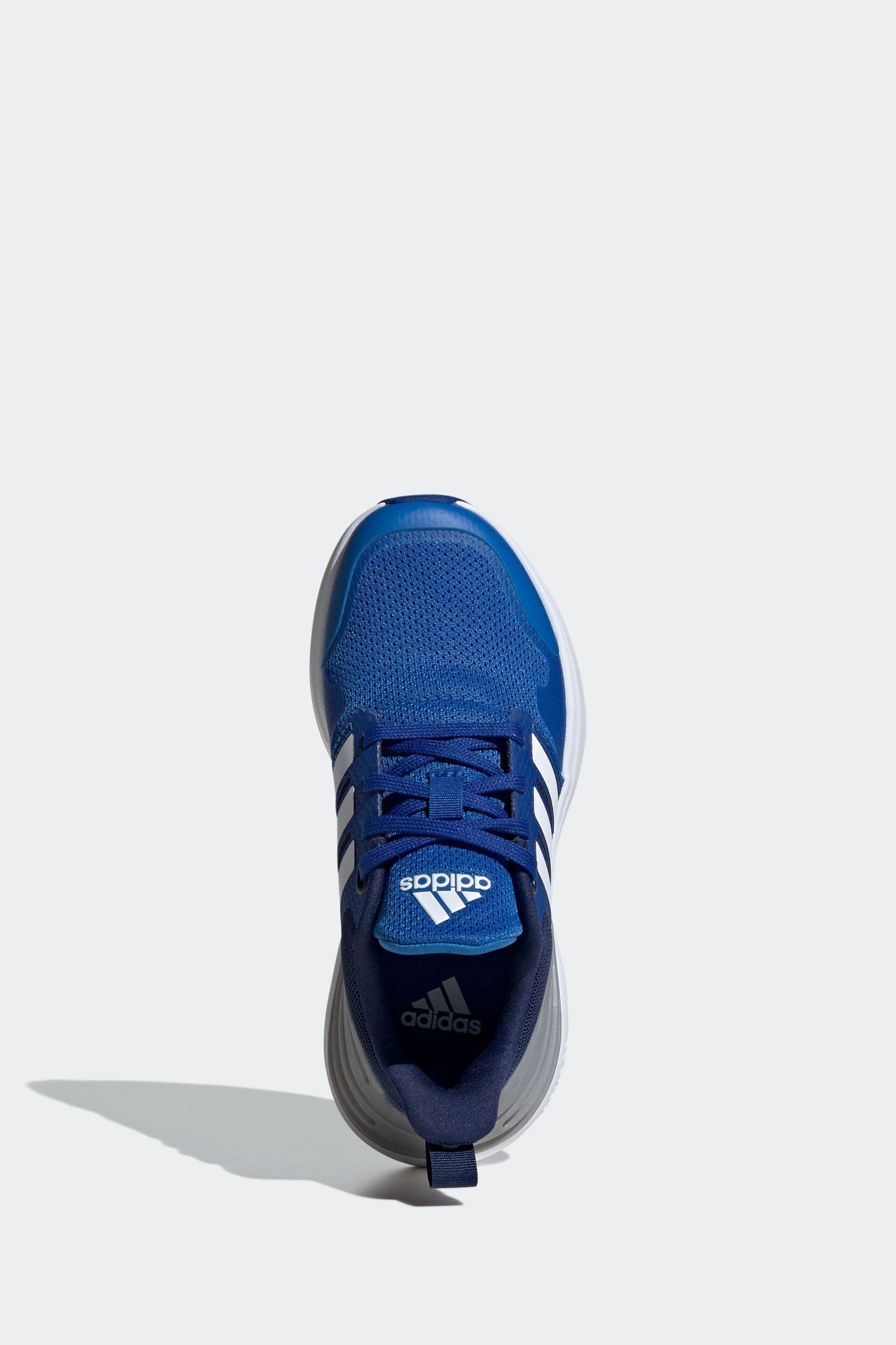 adidas Blue Sportswear Kids Rapidasport Bounce Lace Trainers - Image 5 of 9