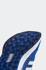 adidas Blue Sportswear Kids Rapidasport Bounce Lace Trainers - Image 7 of 9