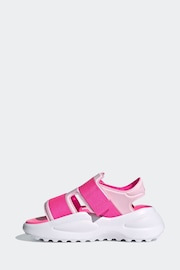 adidas Pink Kids Mehana Sandals - Image 2 of 8