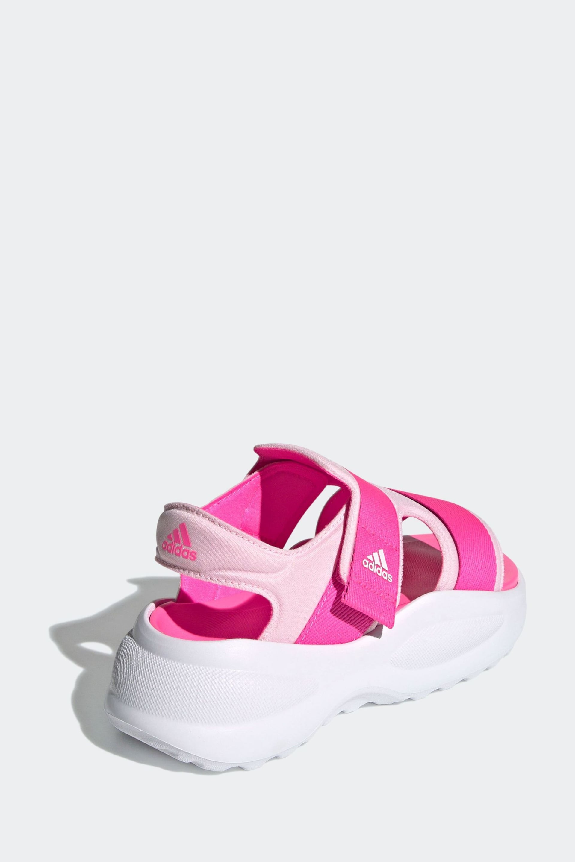 adidas Pink Kids Mehana Sandals - Image 4 of 8