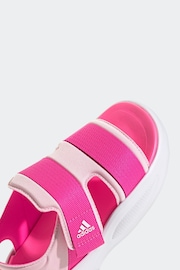 adidas Pink Kids Mehana Sandals - Image 7 of 8