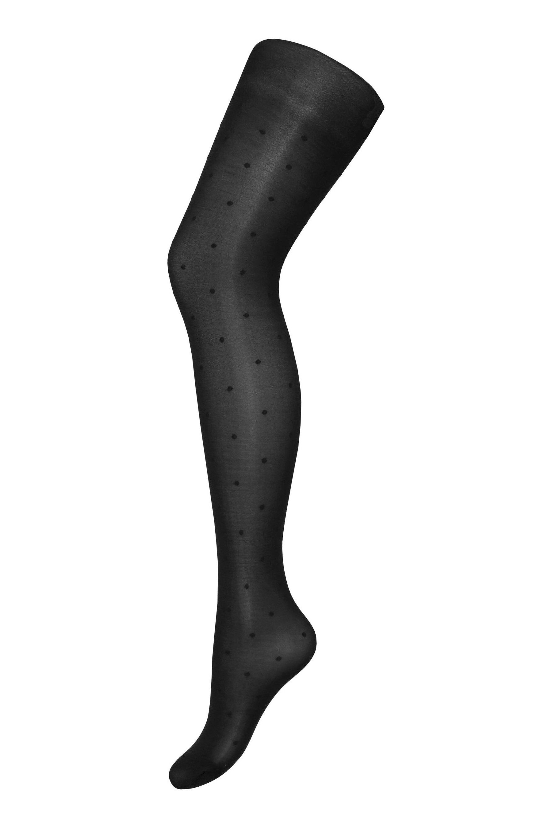 Buy Pour Moi Black Polka Dot Luxe Pattern 20 Denier Tights from the Next UK online shop