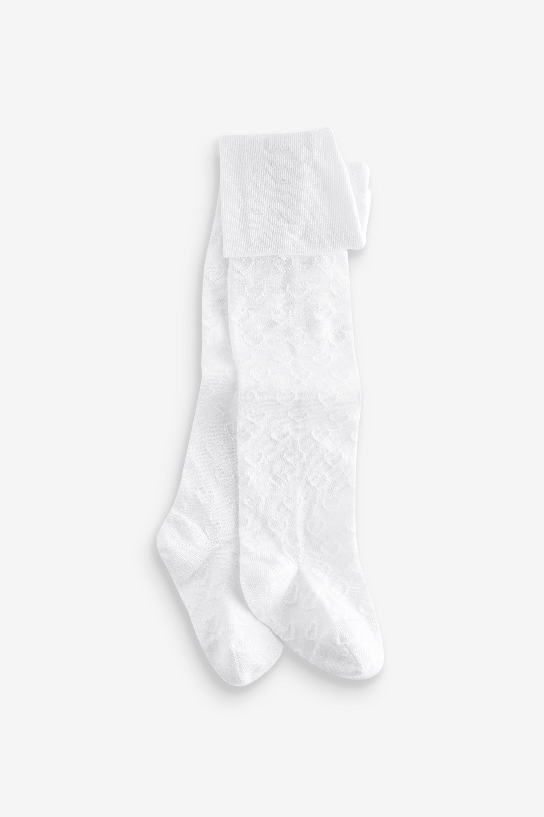 White heart tights hotsell