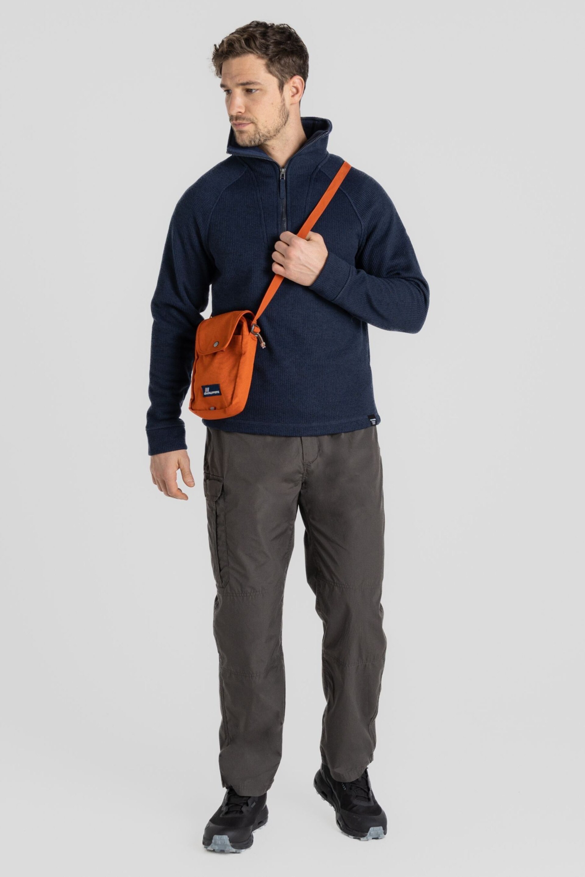 Craghoppers Blue Wole Half Zip Top - Image 1 of 7