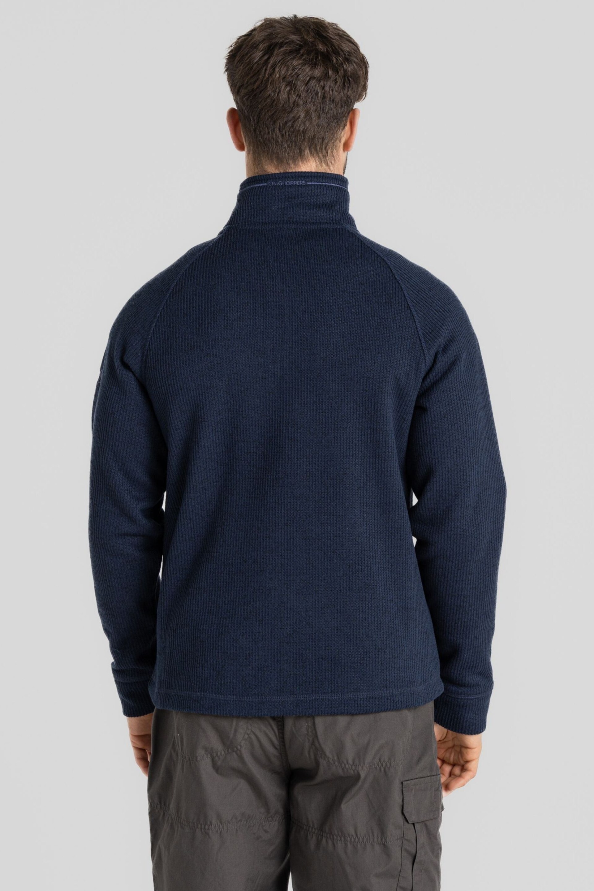 Craghoppers Blue Wole Half Zip Top - Image 3 of 7