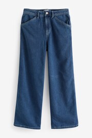 Dark Blue Carpenter Wide Leg Jeans - Image 5 of 6