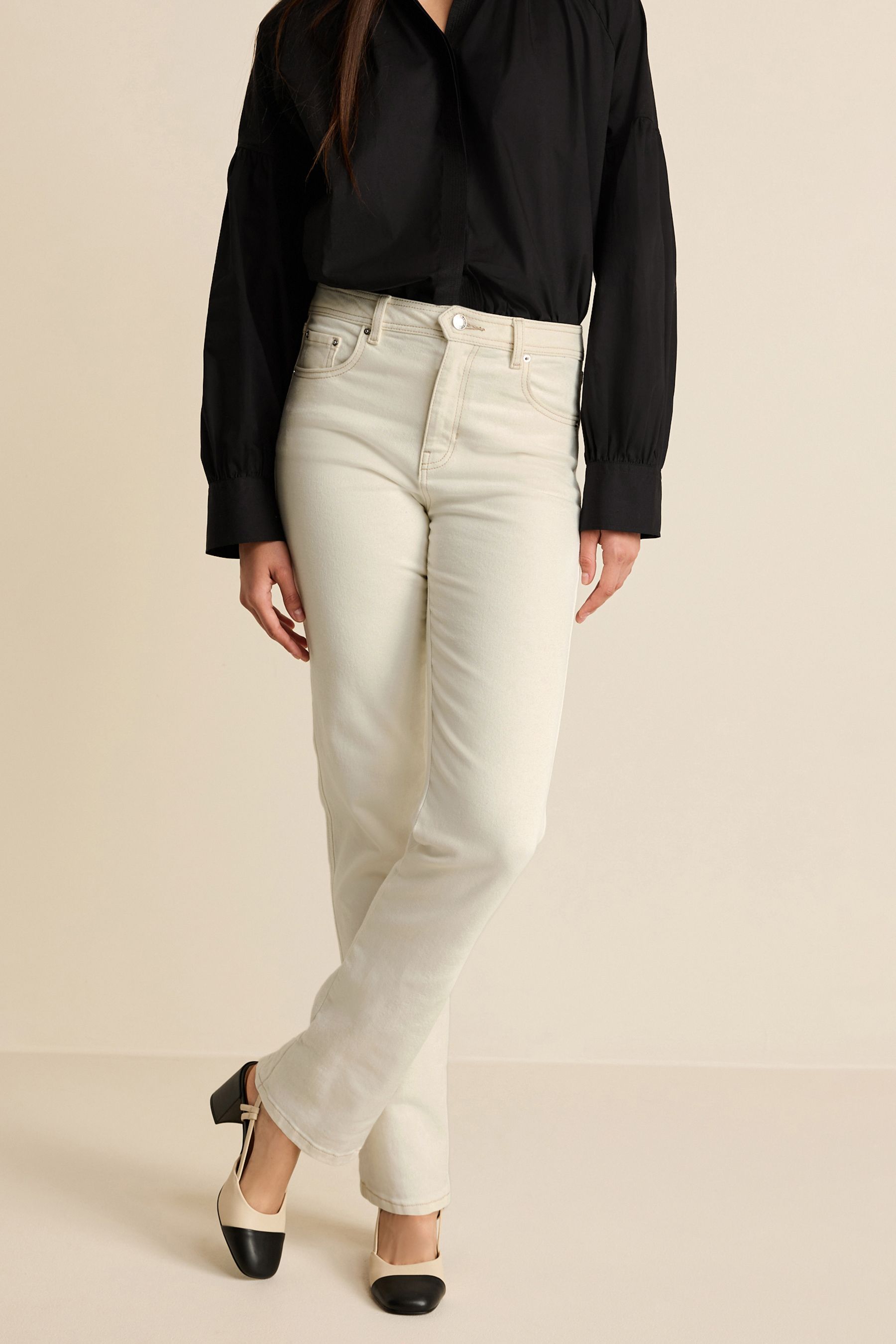 Next cream jeans new arrivals