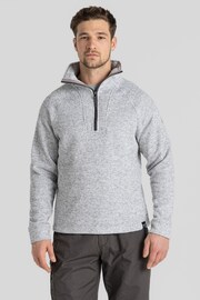 Craghoppers Grey Wole Half Zip Top - Image 3 of 7