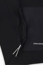 Converse Black Wordmark Utility Shorts - Image 6 of 6