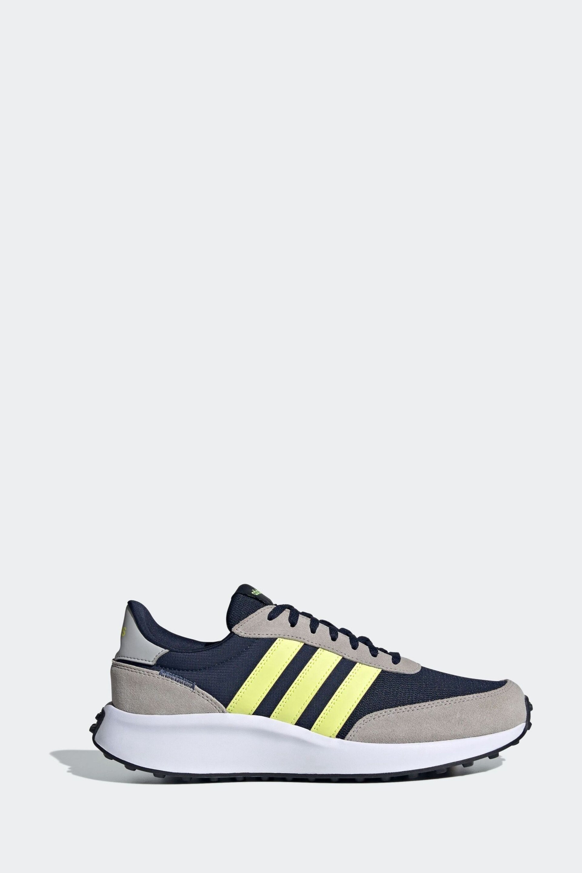 adidas Blue Sportswear Run 70S Lifestyle Running Trainers - Image 1 of 8