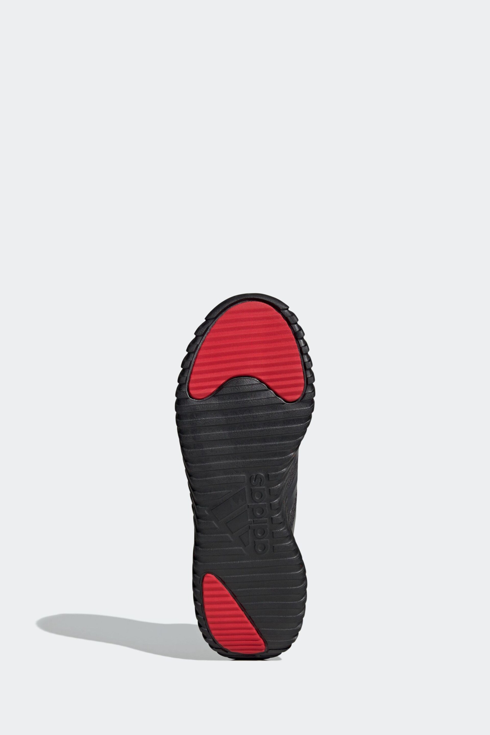 adidas Red Black Sportswear Kantana Trainers - Image 6 of 8