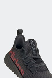 adidas Red Black Sportswear Kantana Trainers - Image 8 of 8