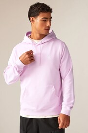 Converse Lilac Purple Star Chevron Overhead Hoodie - Image 1 of 1