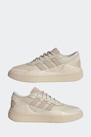 adidas Cream Sportswear Osade Trainers - Image 5 of 9