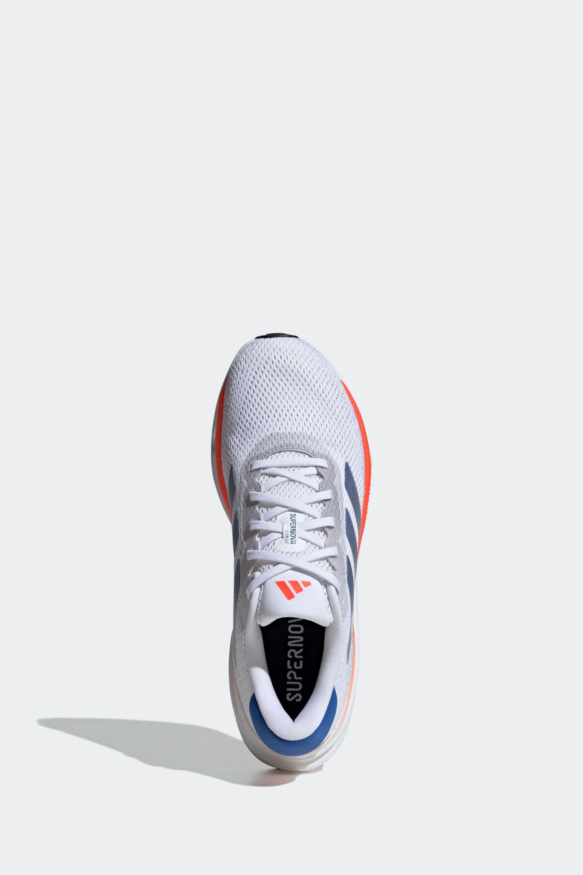 adidas White Supernova Stride Trainers - Image 6 of 9