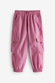 Bright Pink Parachute Cargo Trousers (3-16yrs) - Image 5 of 8