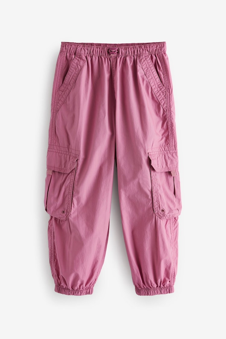 Bright Pink Parachute Cargo Trousers (3-16yrs) - Image 5 of 8