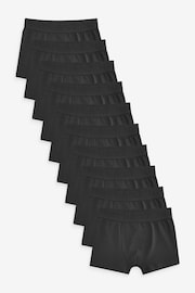 Black Trunks 10 Pack (1.5-16yrs) - Image 1 of 3