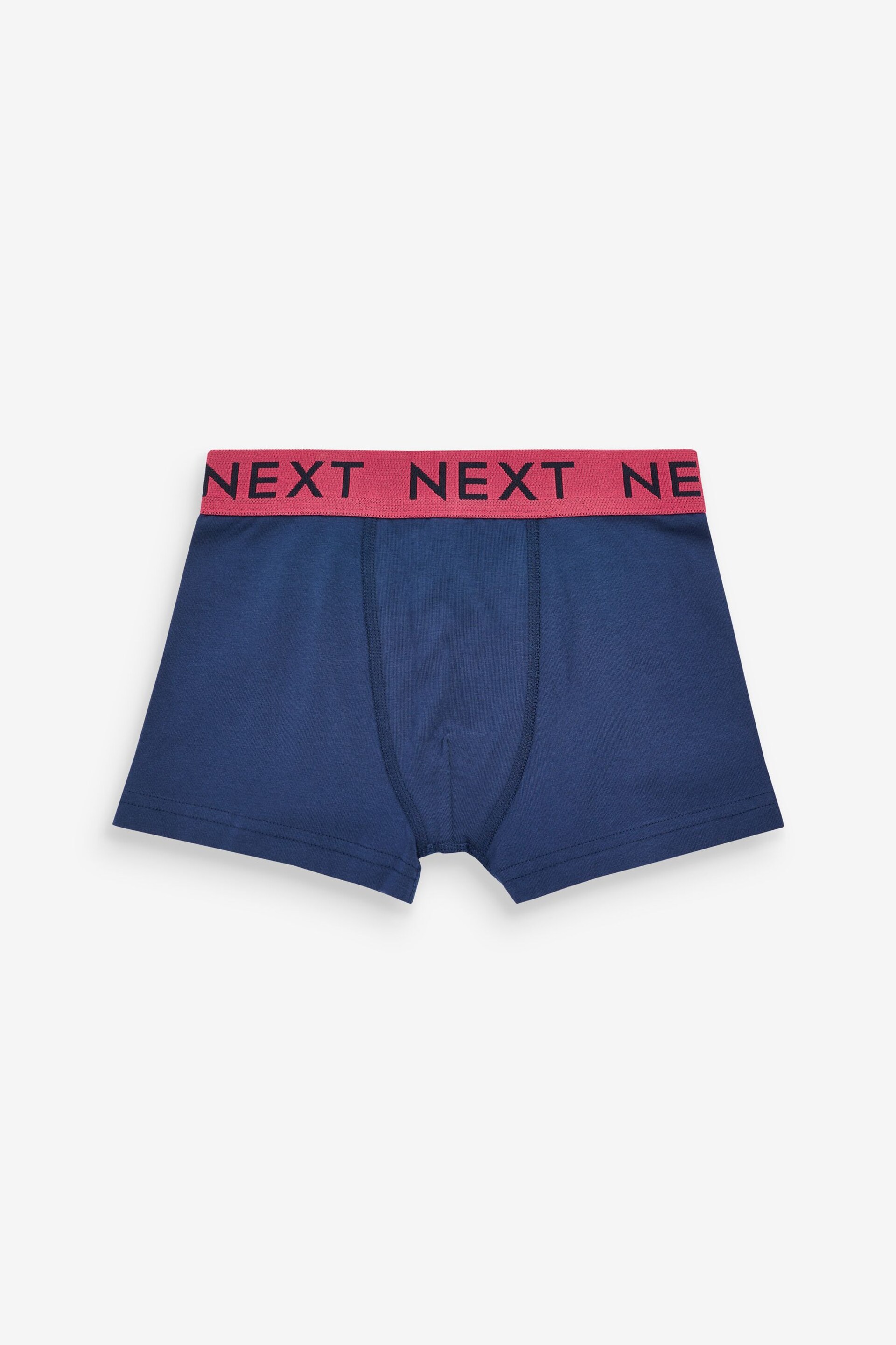 Navy Bright Waistband Trunks 10 Pack (1.5-16yrs) - Image 10 of 11