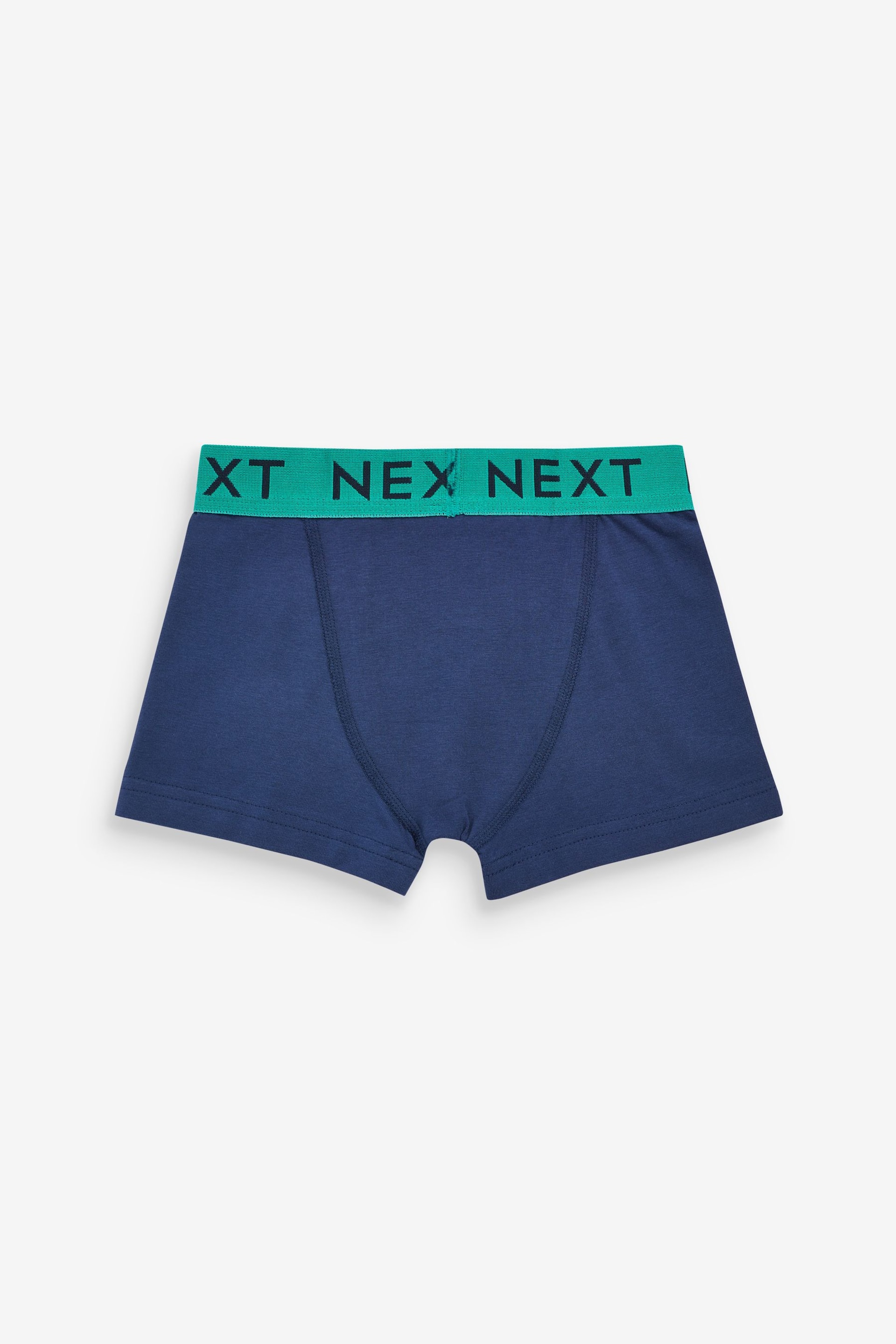 Navy Bright Waistband Trunks 10 Pack (1.5-16yrs) - Image 8 of 11