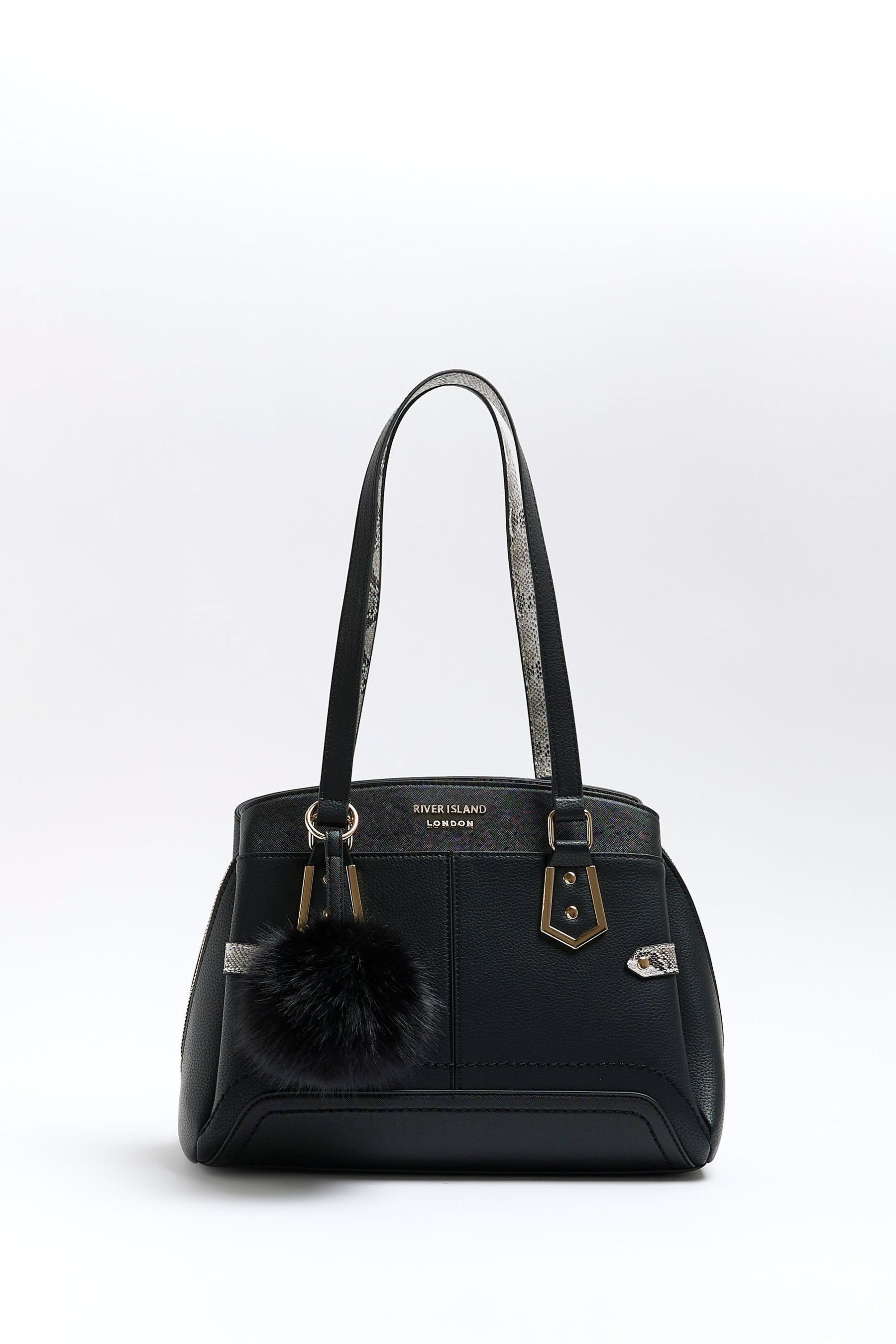 Pom pom tote bag hotsell