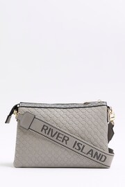 River Island Grey Contrast Cross-Body Bag - Image 3 of 5