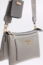 River Island Grey Contrast Cross-Body Bag - Image 5 of 5