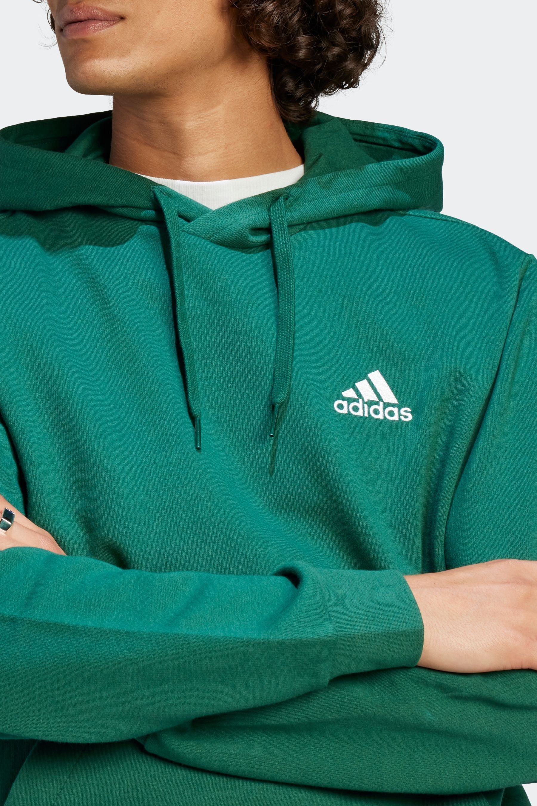 Adidas hoodie dark green new arrivals