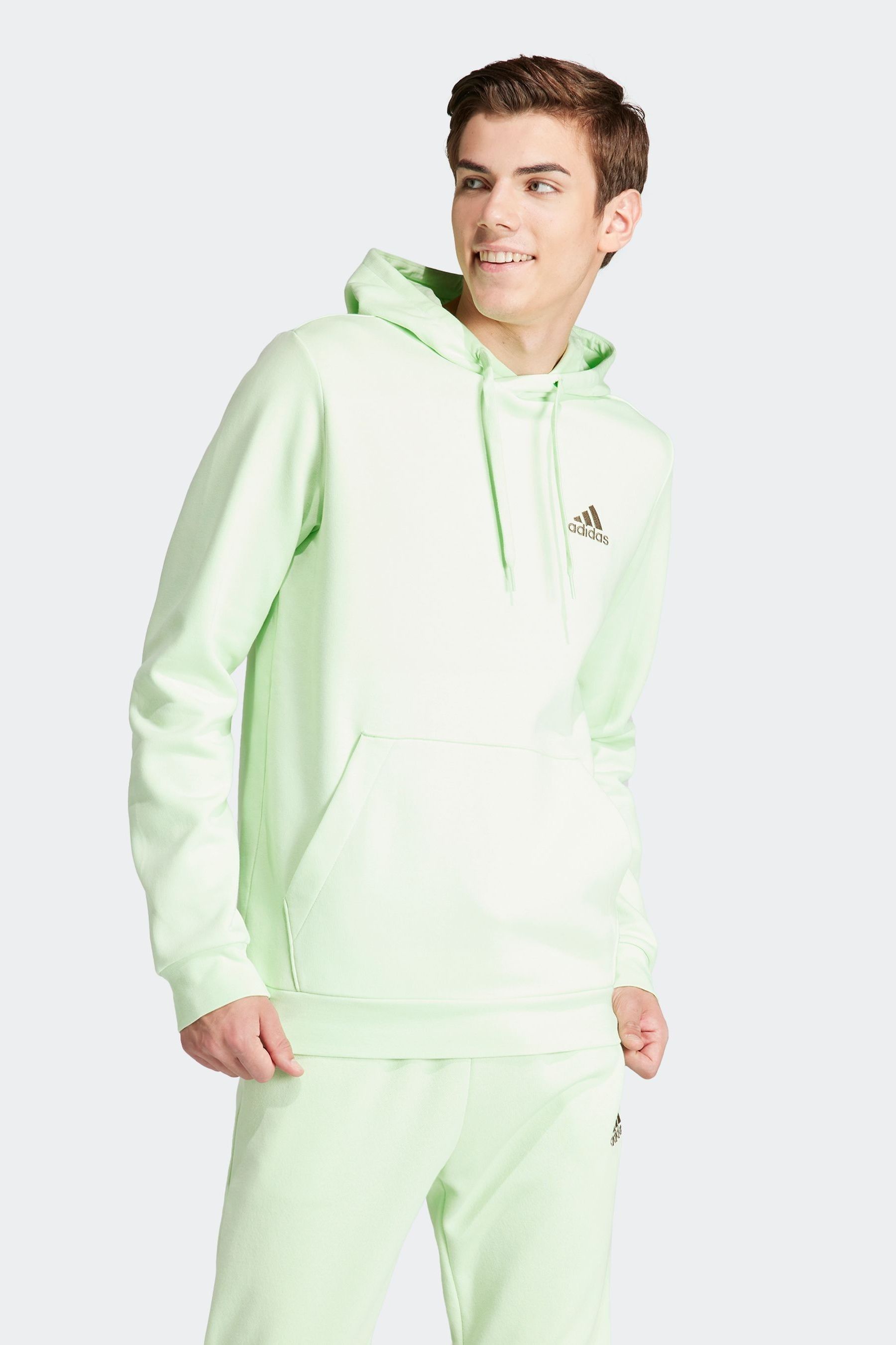 Buy adidas Lime Sportswear Essentials Feel Cozy Fleece Hoodie from Next Netherlands