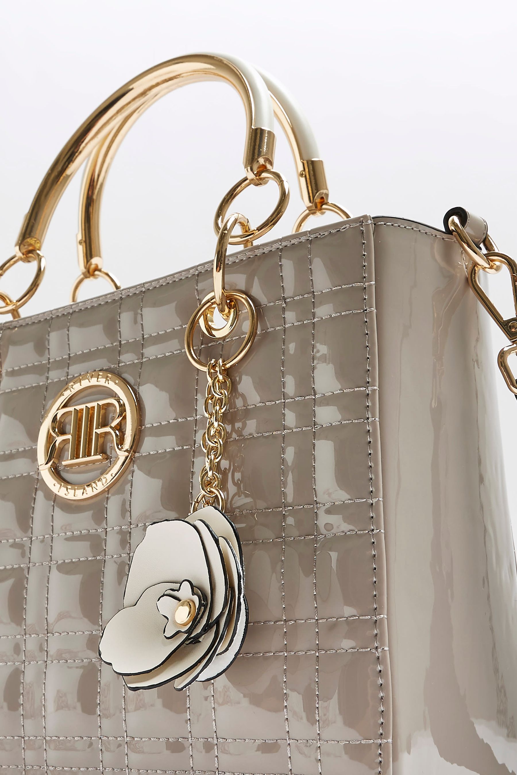 Rose gold river island bag outlet