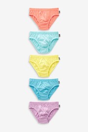 Pastel Briefs 5 Pack (1.5-16yrs) - Image 1 of 8